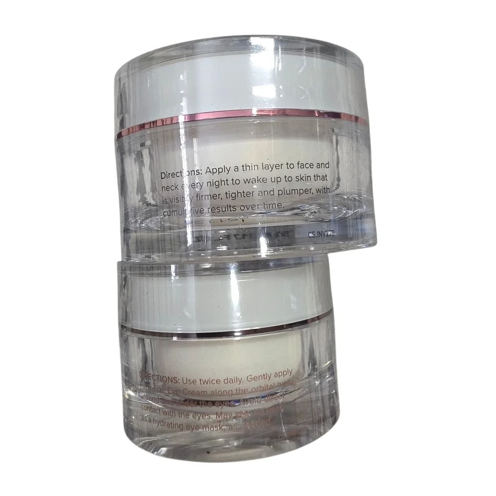 Set of 4 Body Firm Crepe Erase face cream, eye cream, body & face exfoliant